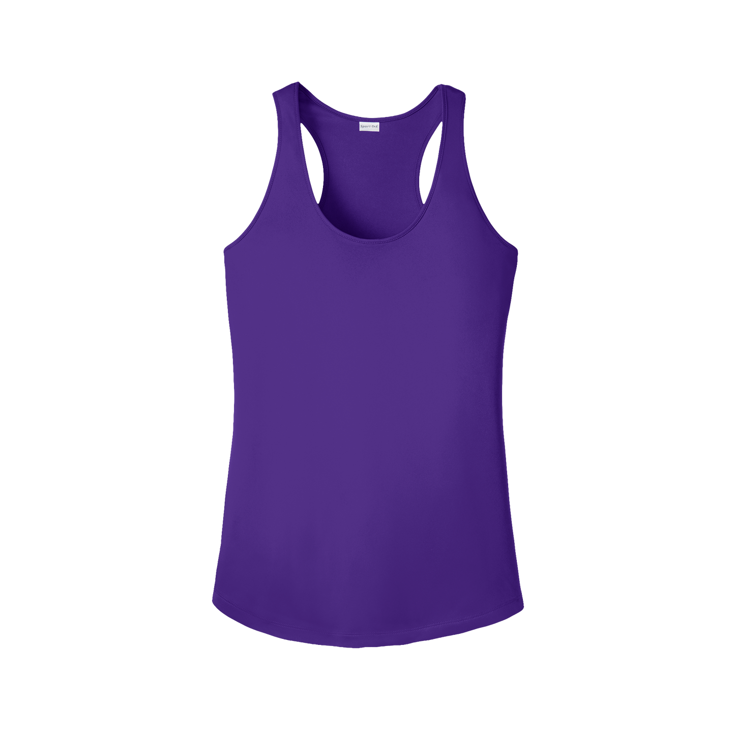 Lion Mode – I Run Because I Love Food Women's Performance Racerback Tank