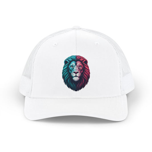 Lion Mode Essentials Neon Lion Richardson 112 Trucker Cap | Premium Snapback Hat