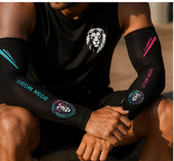 Lion Mode Performance Arm Sleeves – Running & Training
