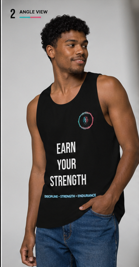 Lion Mode Signature Premium Tank Top | Men's Athletic Tank