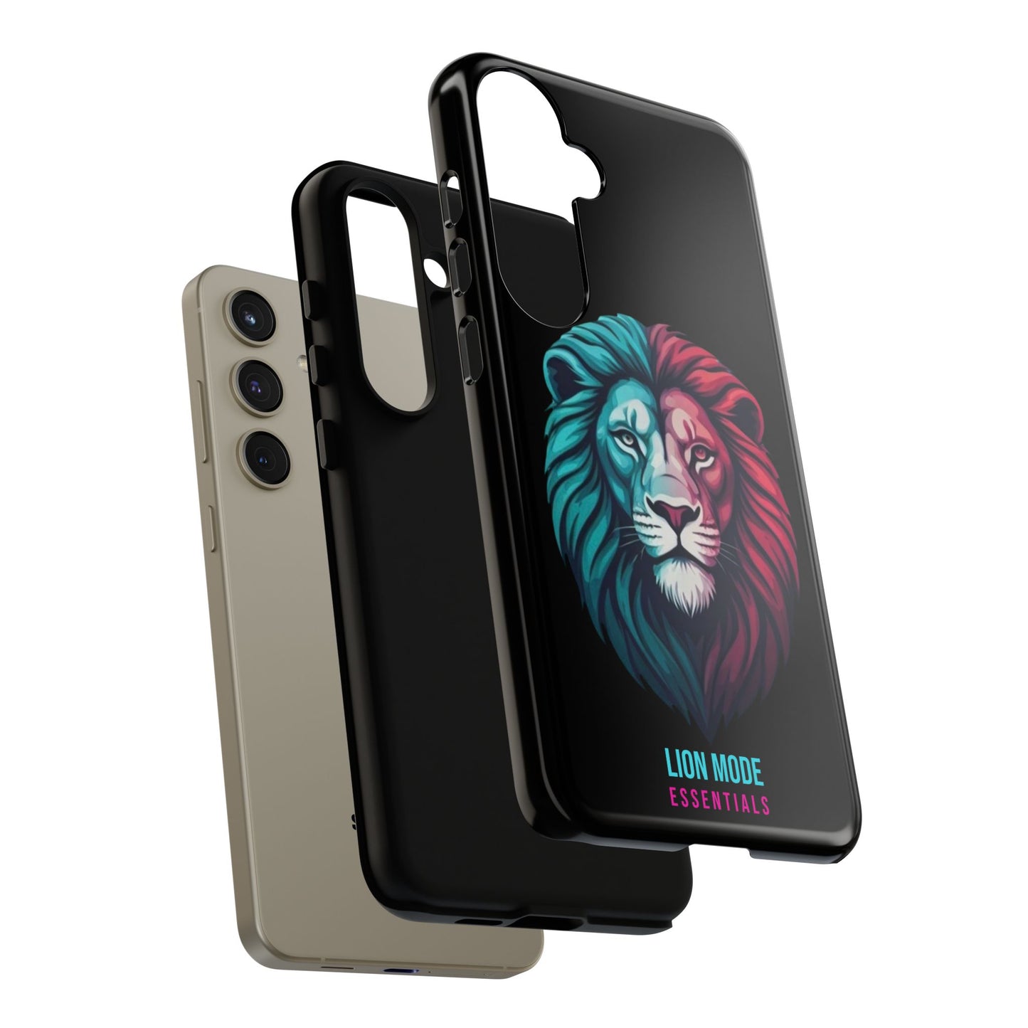 Neon Lion Tough Phone Case | Lion Mode Essentials