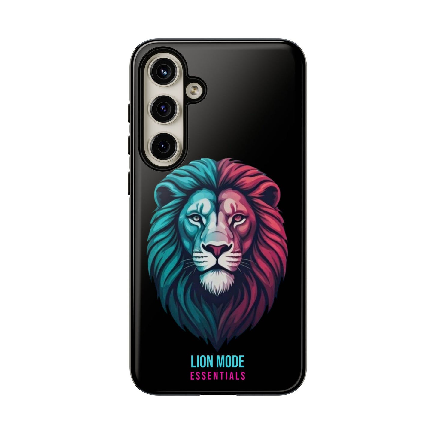 Neon Lion Tough Phone Case | Lion Mode Essentials