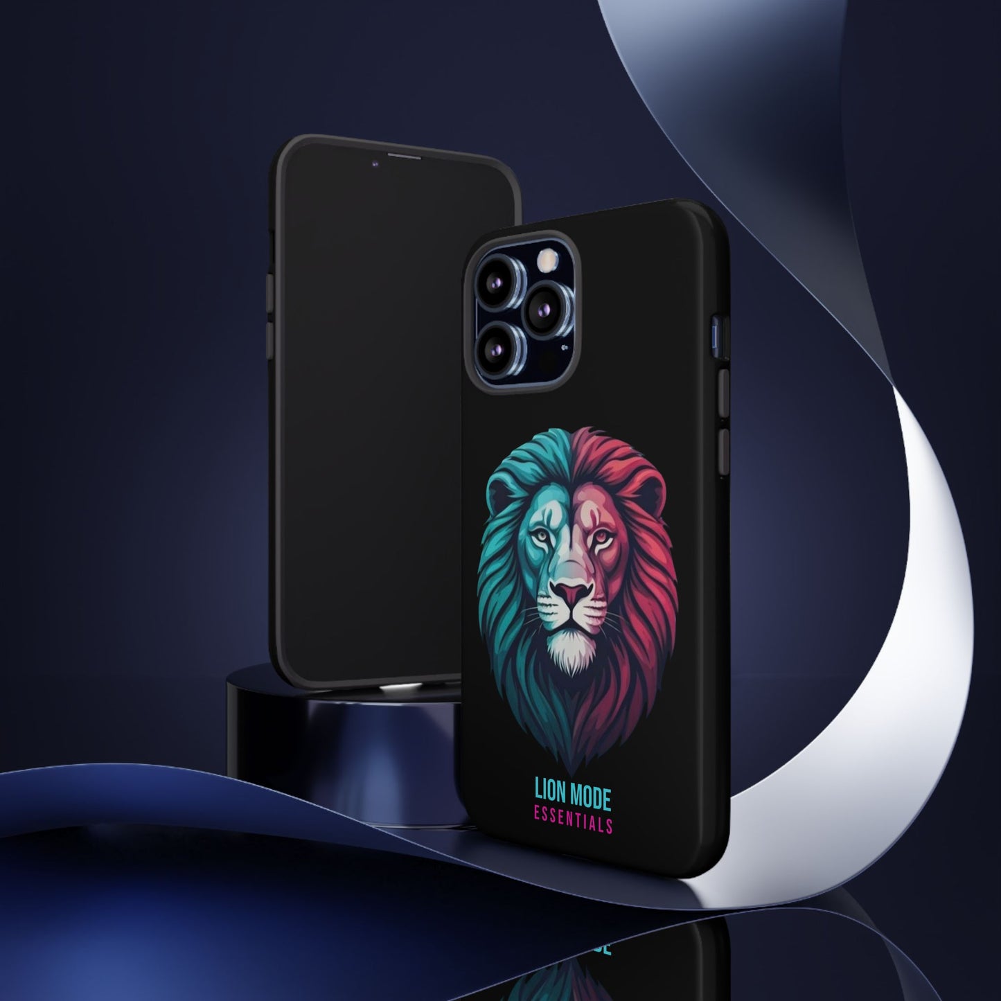 Neon Lion Tough Phone Case | Lion Mode Essentials
