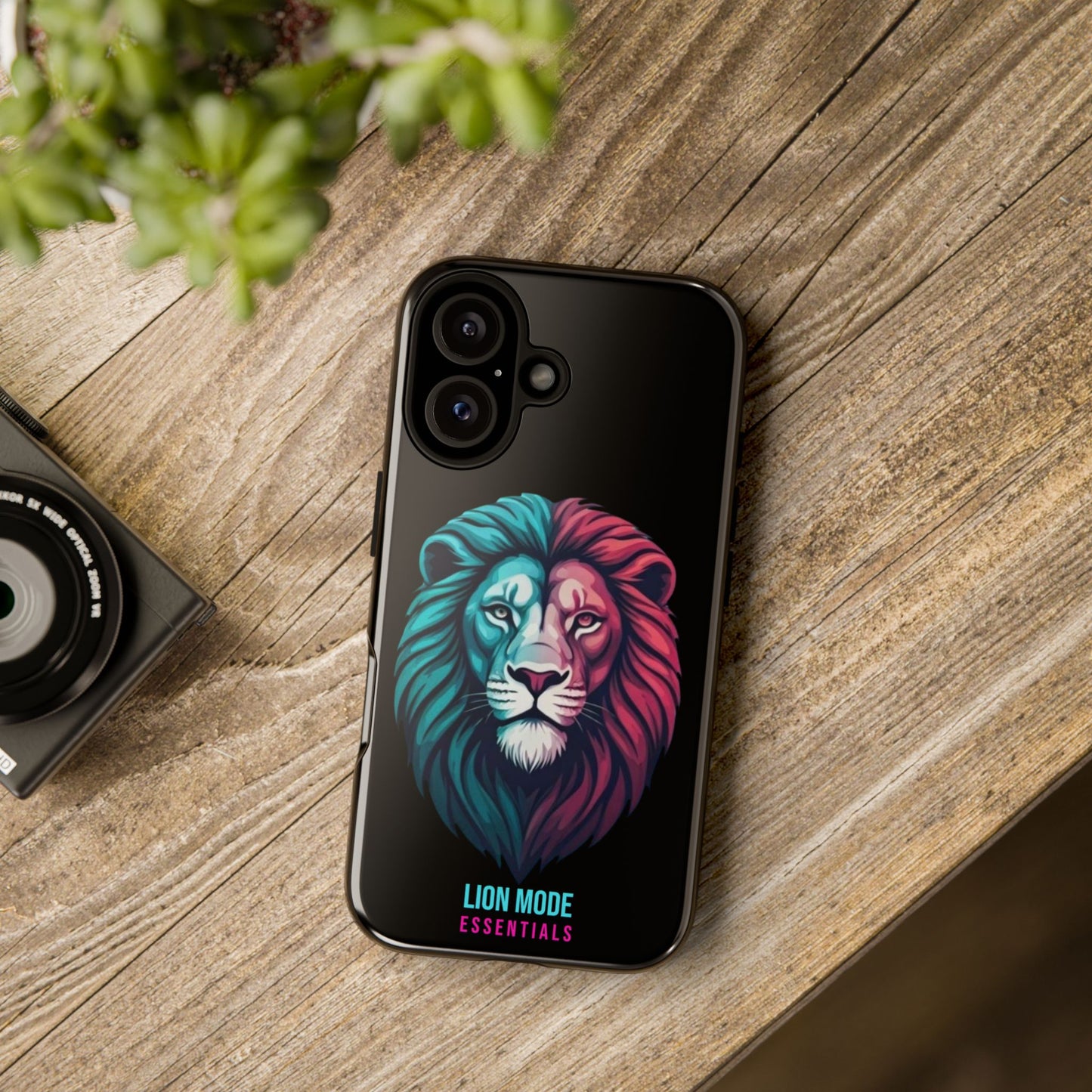 Neon Lion Tough Phone Case | Lion Mode Essentials