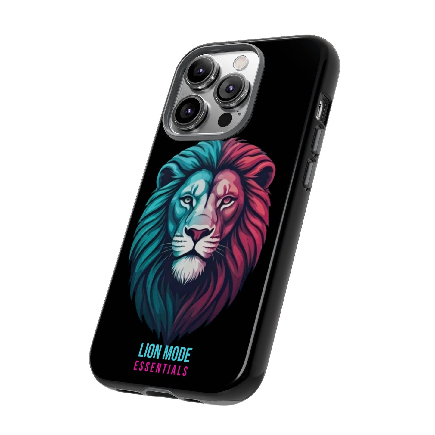 Neon Lion Tough Phone Case | Lion Mode Essentials