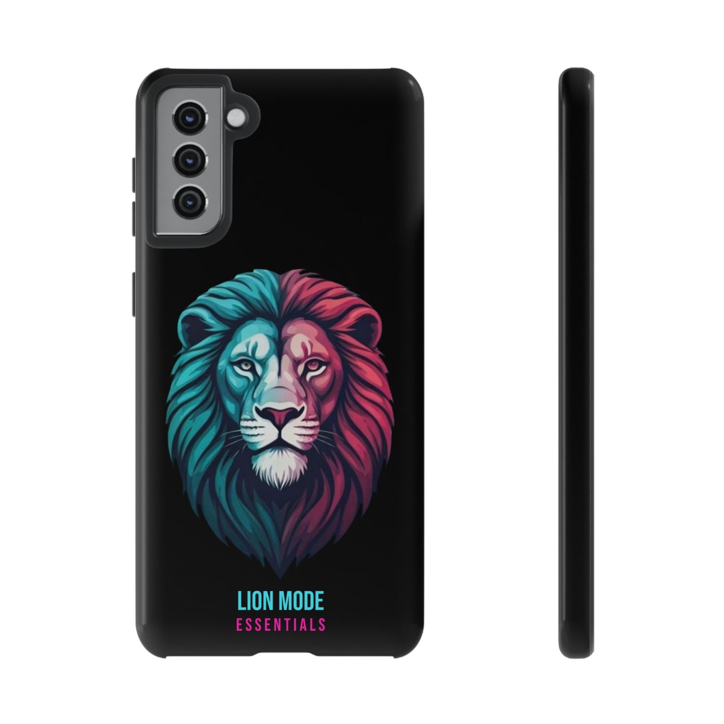 Neon Lion Tough Phone Case | Lion Mode Essentials