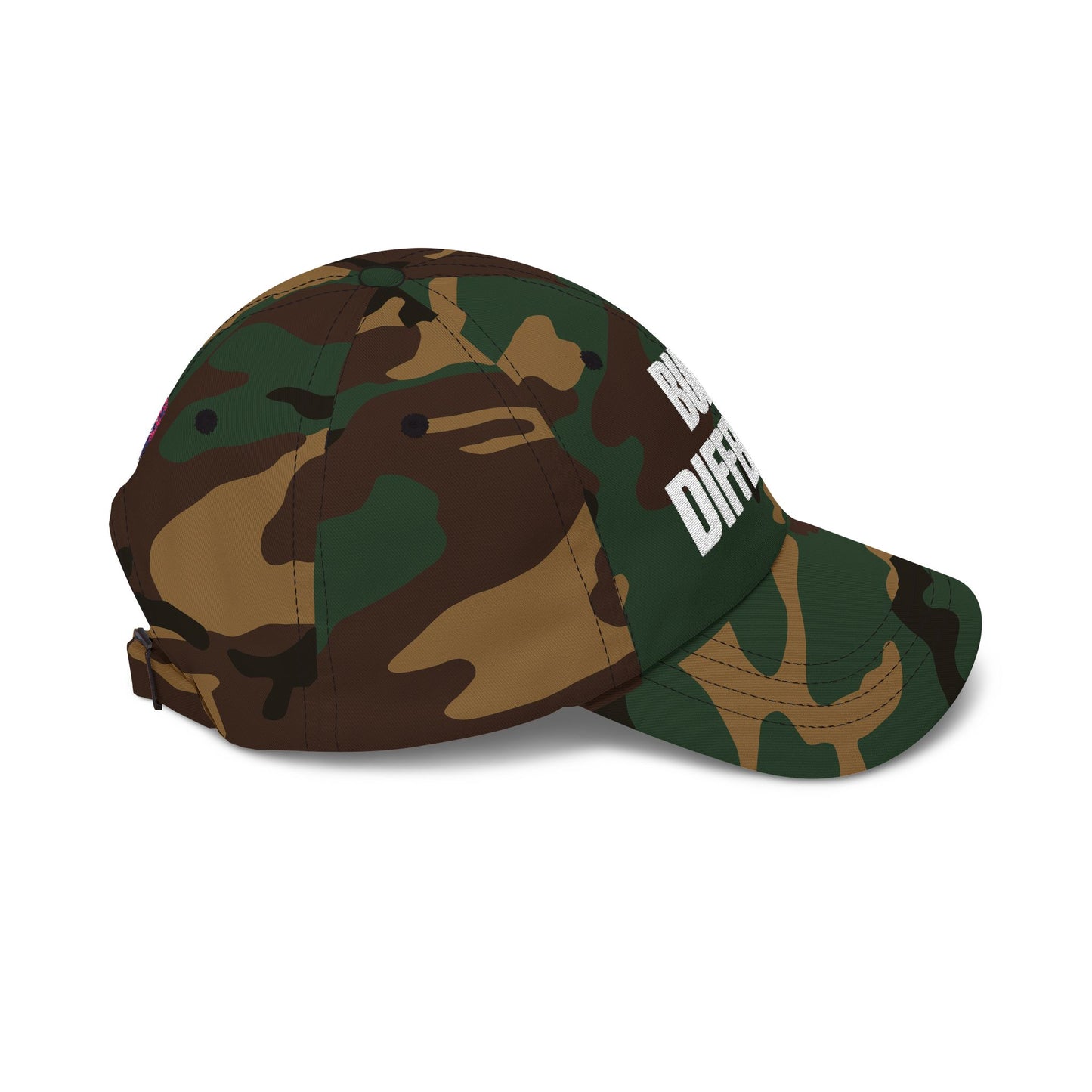 Lion Mode – Built Different Classic Dad Cap | Premium Embroidered Hat