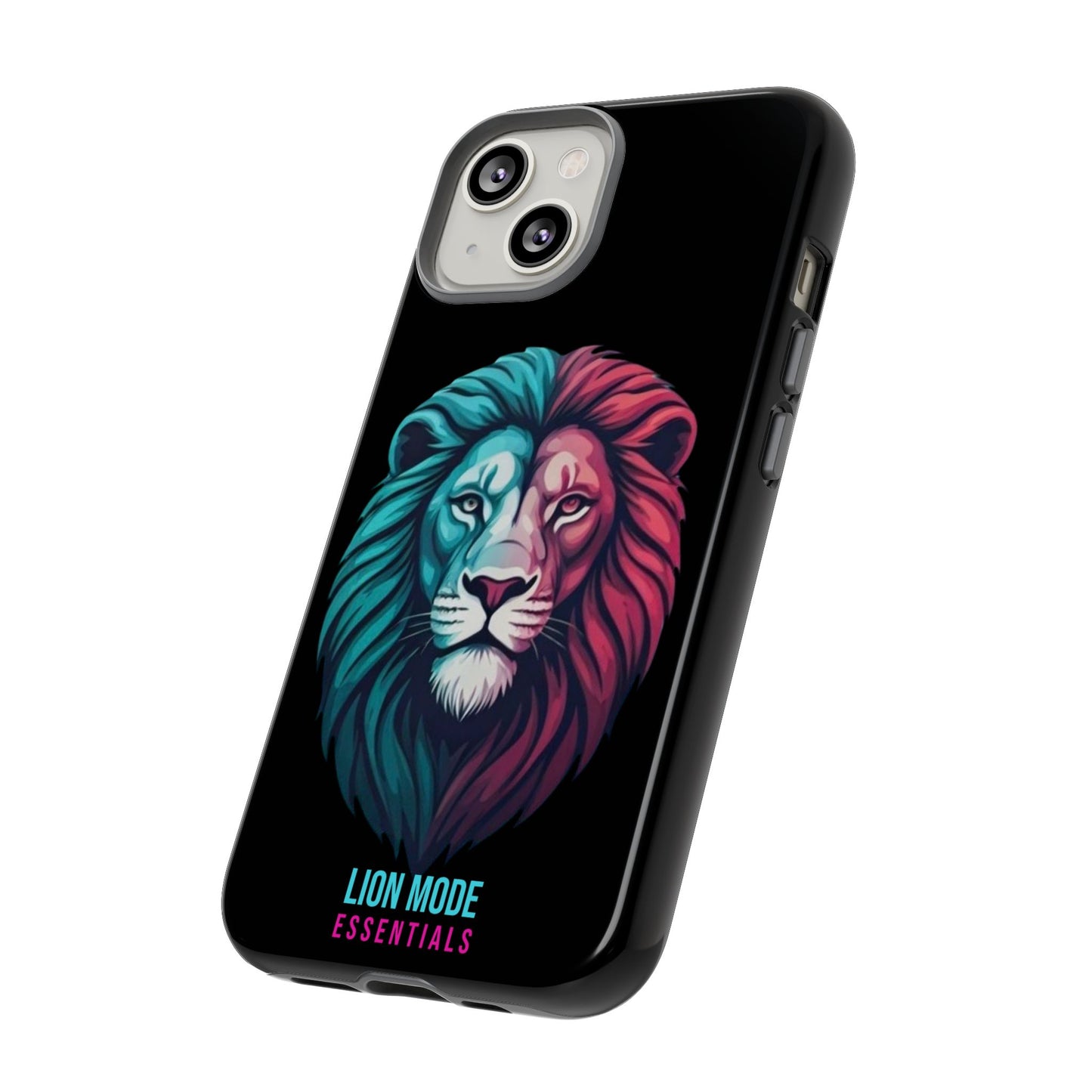Neon Lion Tough Phone Case | Lion Mode Essentials