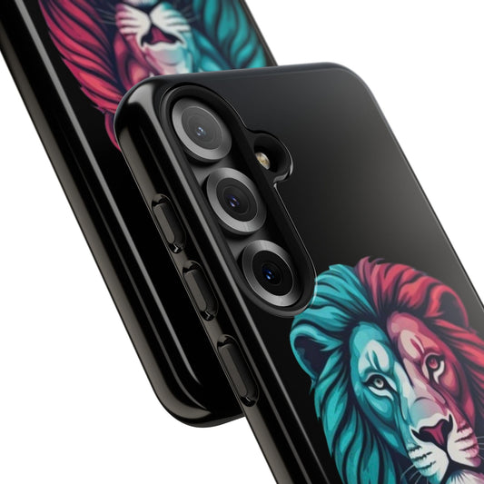 Neon Lion Tough Phone Case | Lion Mode Essentials