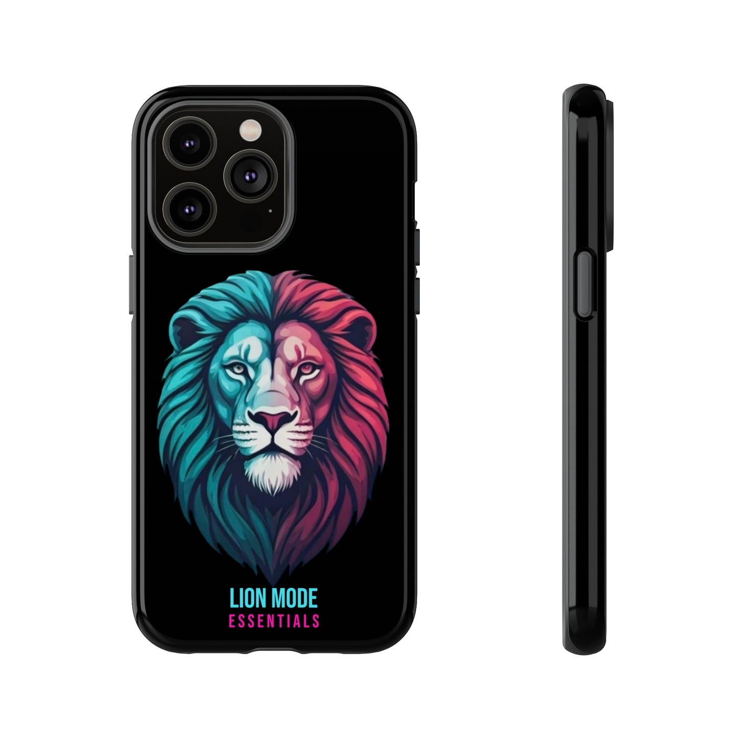 Neon Lion Tough Phone Case | Lion Mode Essentials