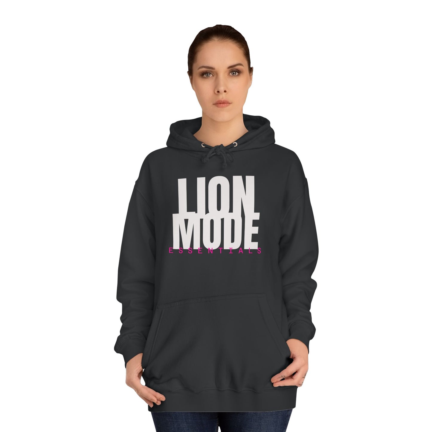 Lion Mode Essentials Unisex Pullover Hoodie | Premium Fitness & Streetwear Hoodie