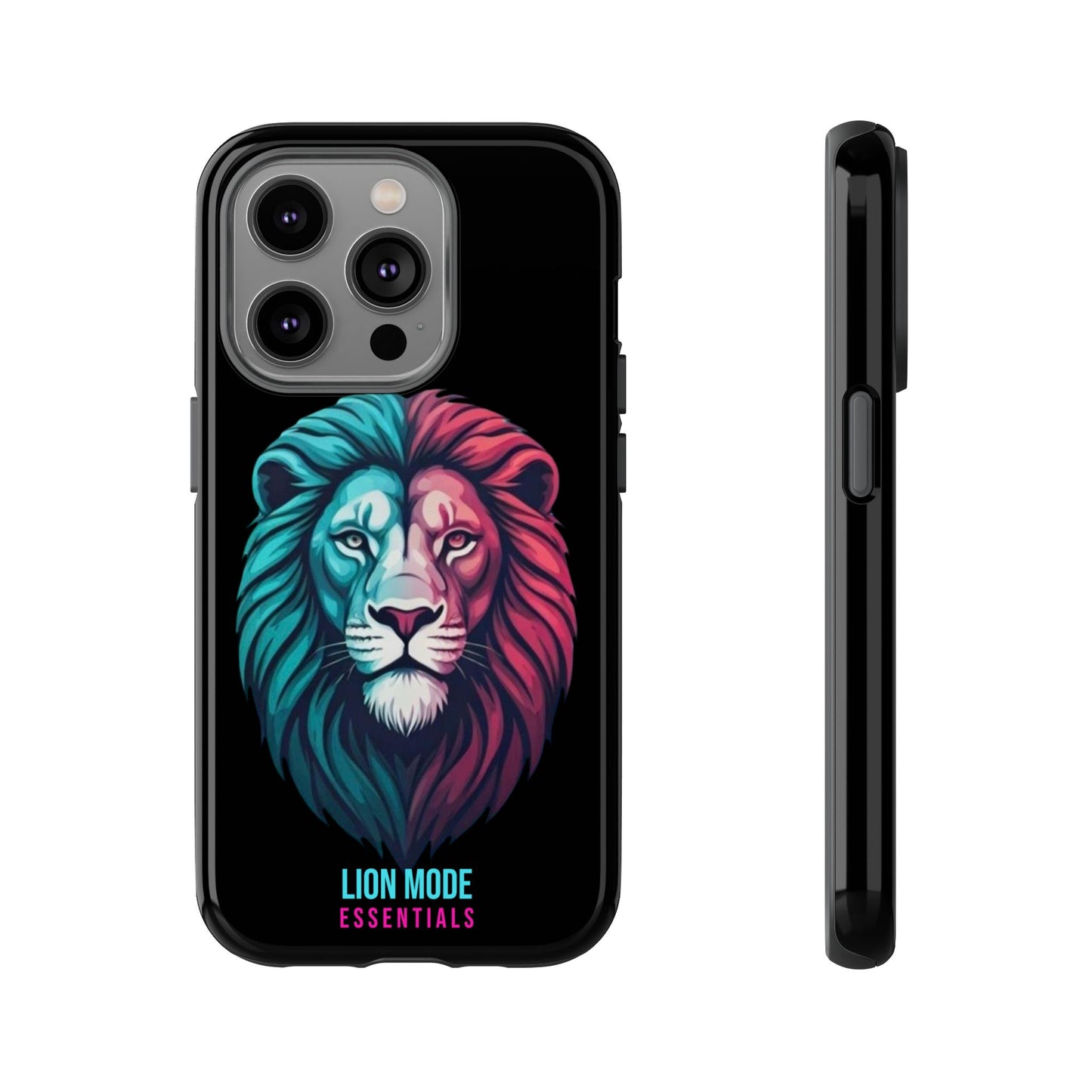 Neon Lion Tough Phone Case | Lion Mode Essentials