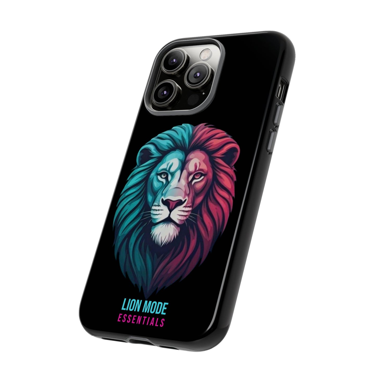 Neon Lion Tough Phone Case | Lion Mode Essentials
