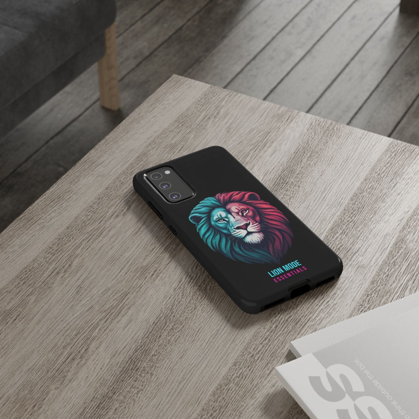 Neon Lion Tough Phone Case | Lion Mode Essentials