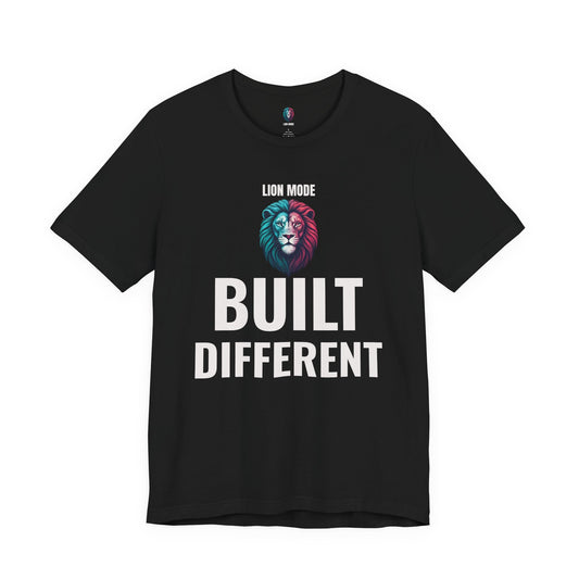 Lion Mode – Built Different Tee