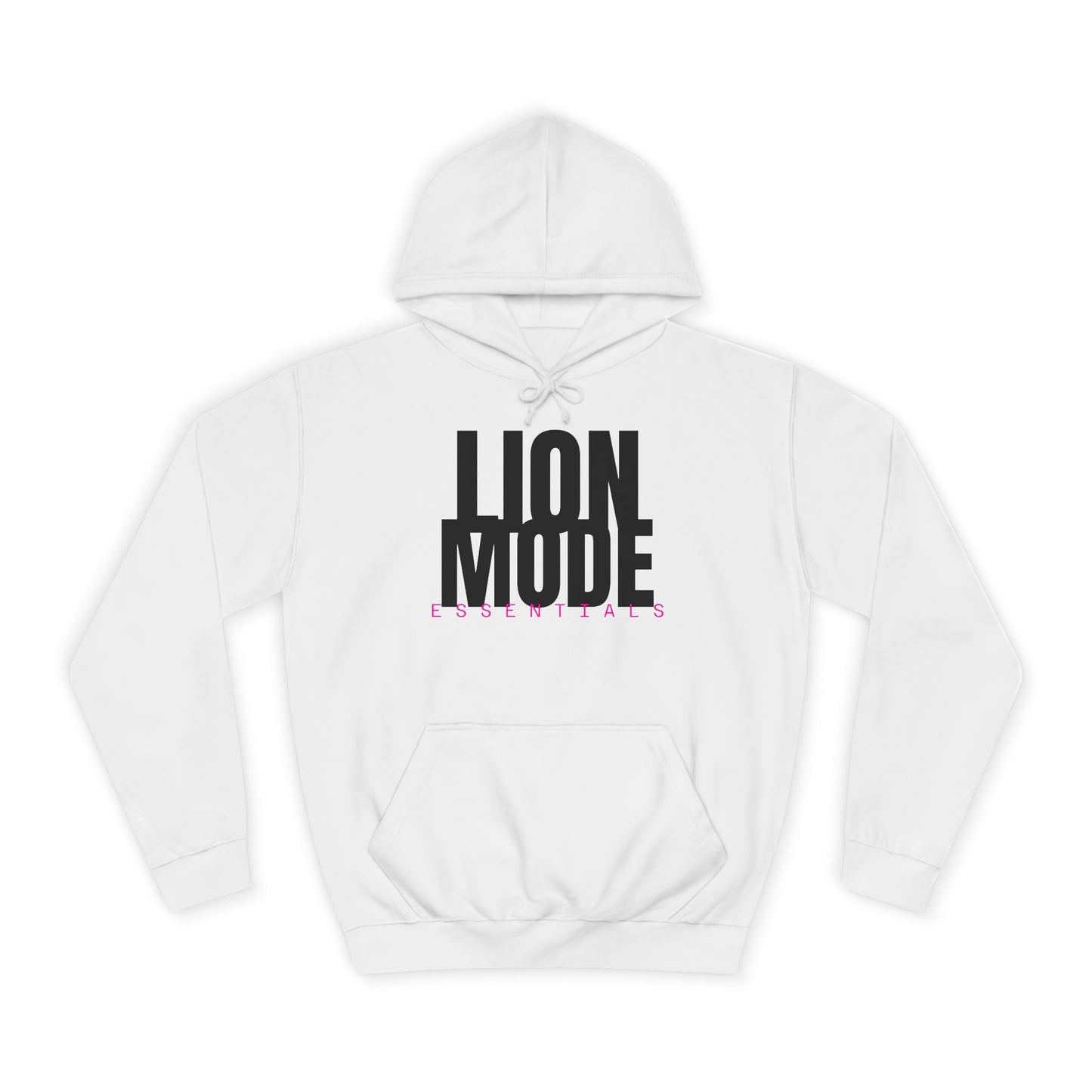 Lion Mode Essentials Unisex Pullover Hoodie | Premium Fitness & Streetwear Hoodie