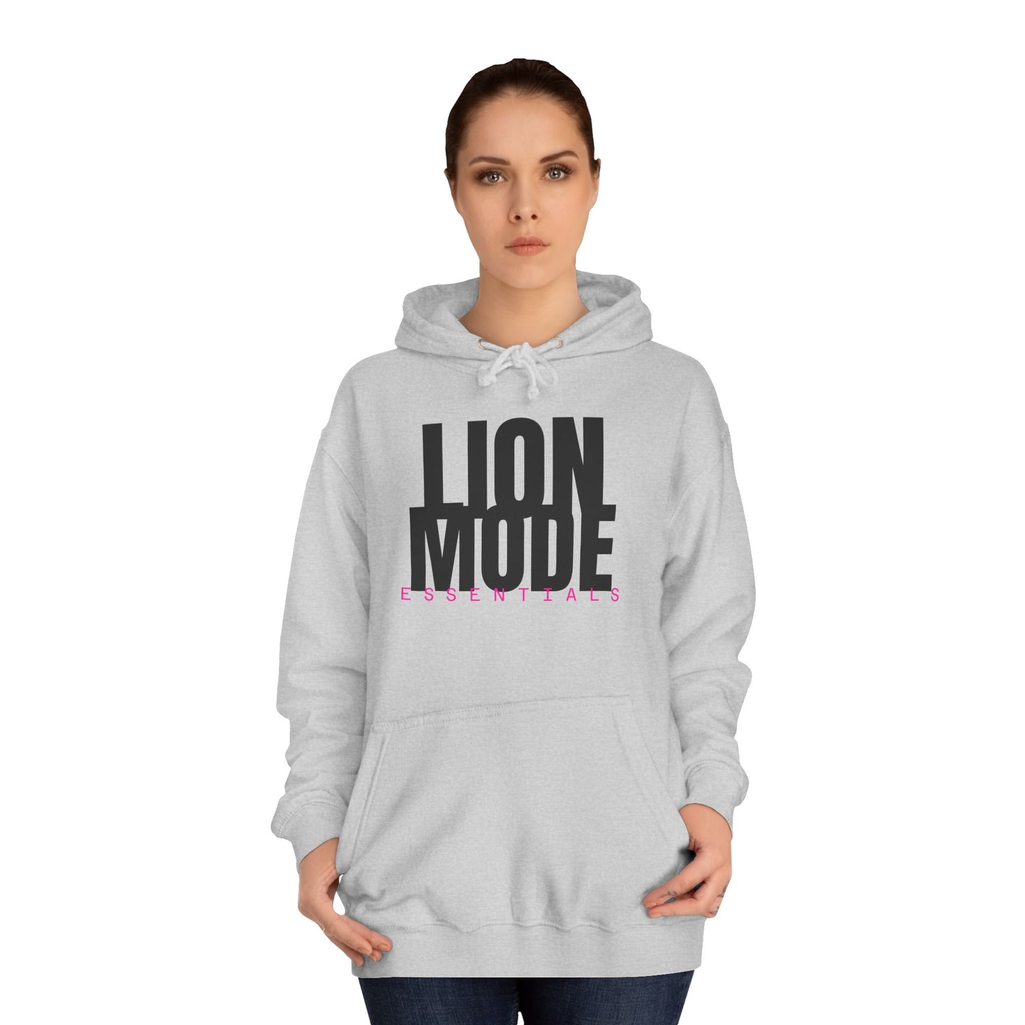 Lion Mode Essentials Unisex Pullover Hoodie | Premium Fitness & Streetwear Hoodie