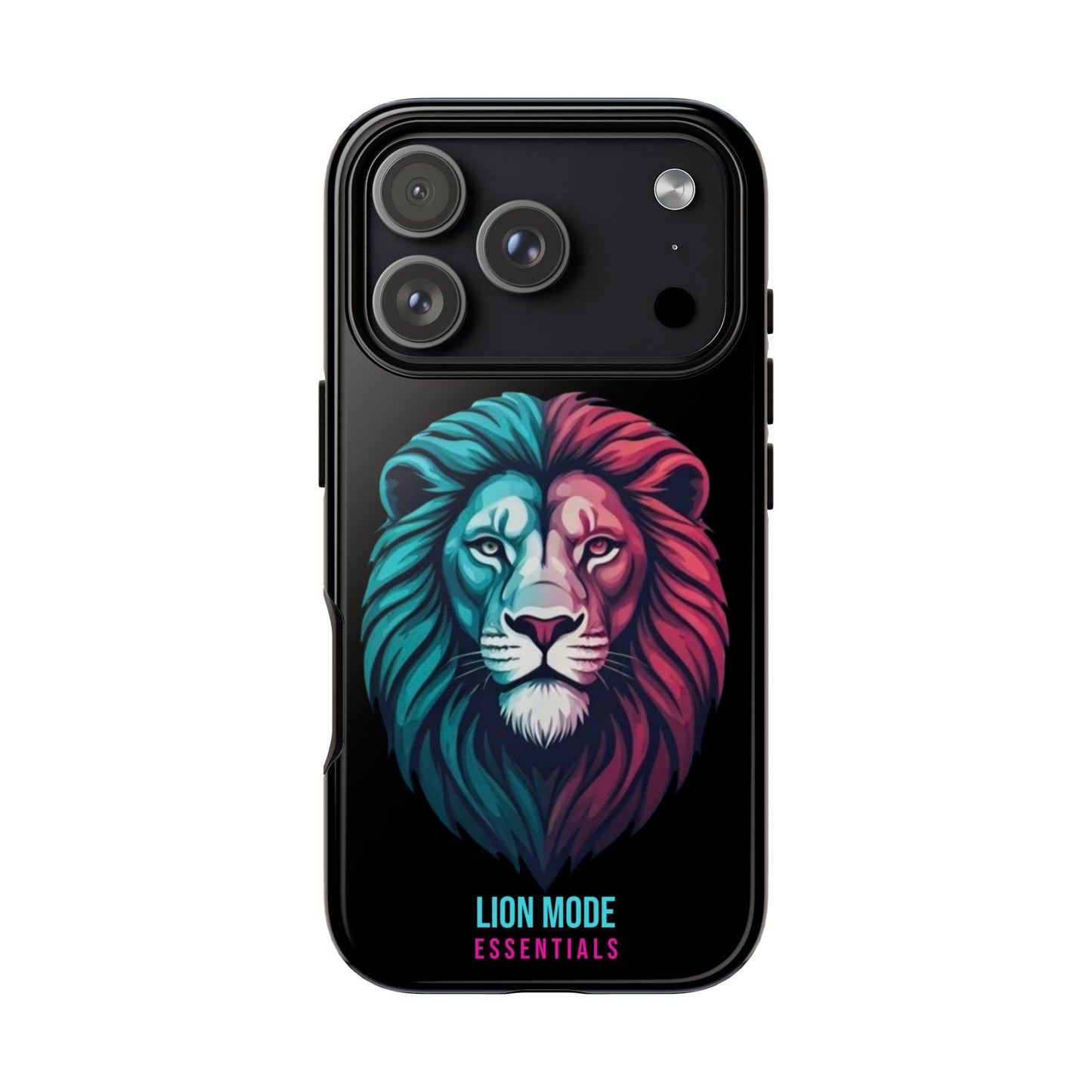 Neon Lion Tough Phone Case | Lion Mode Essentials