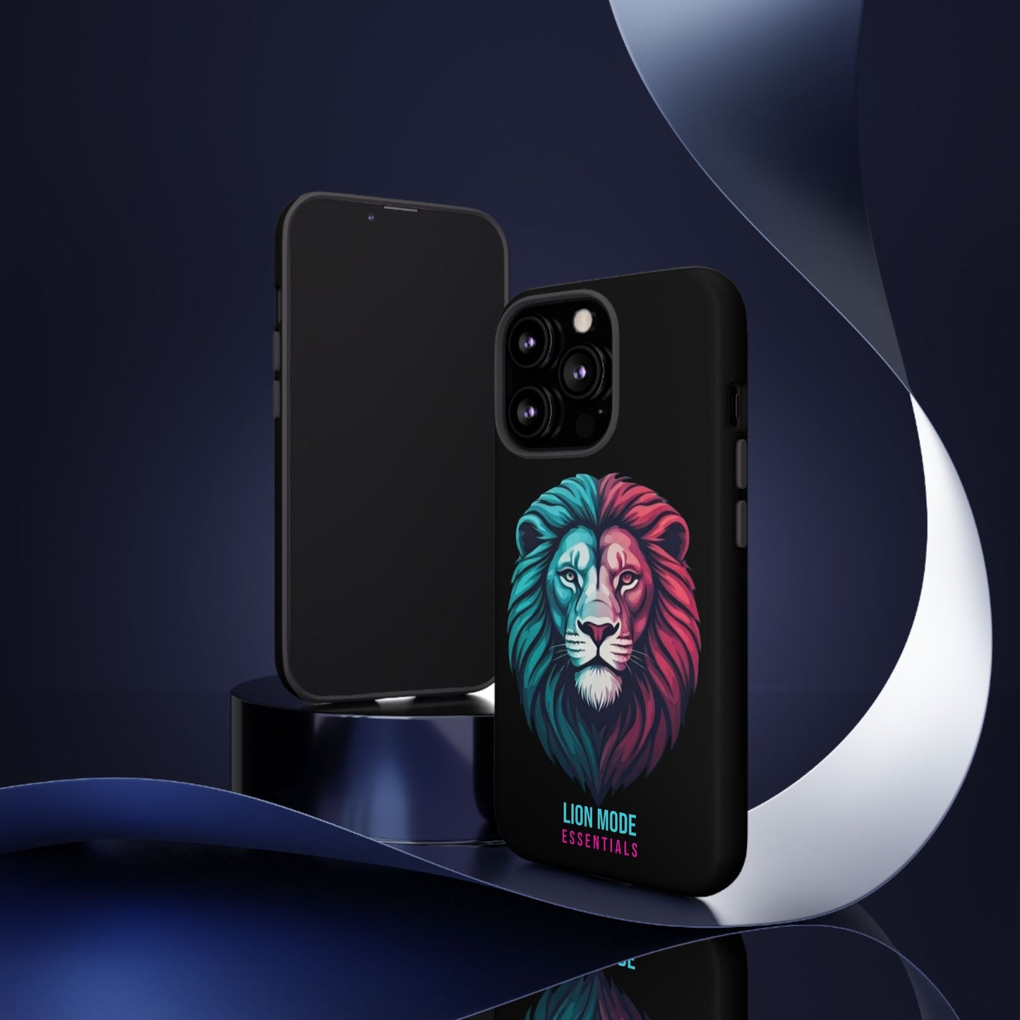 Neon Lion Tough Phone Case | Lion Mode Essentials