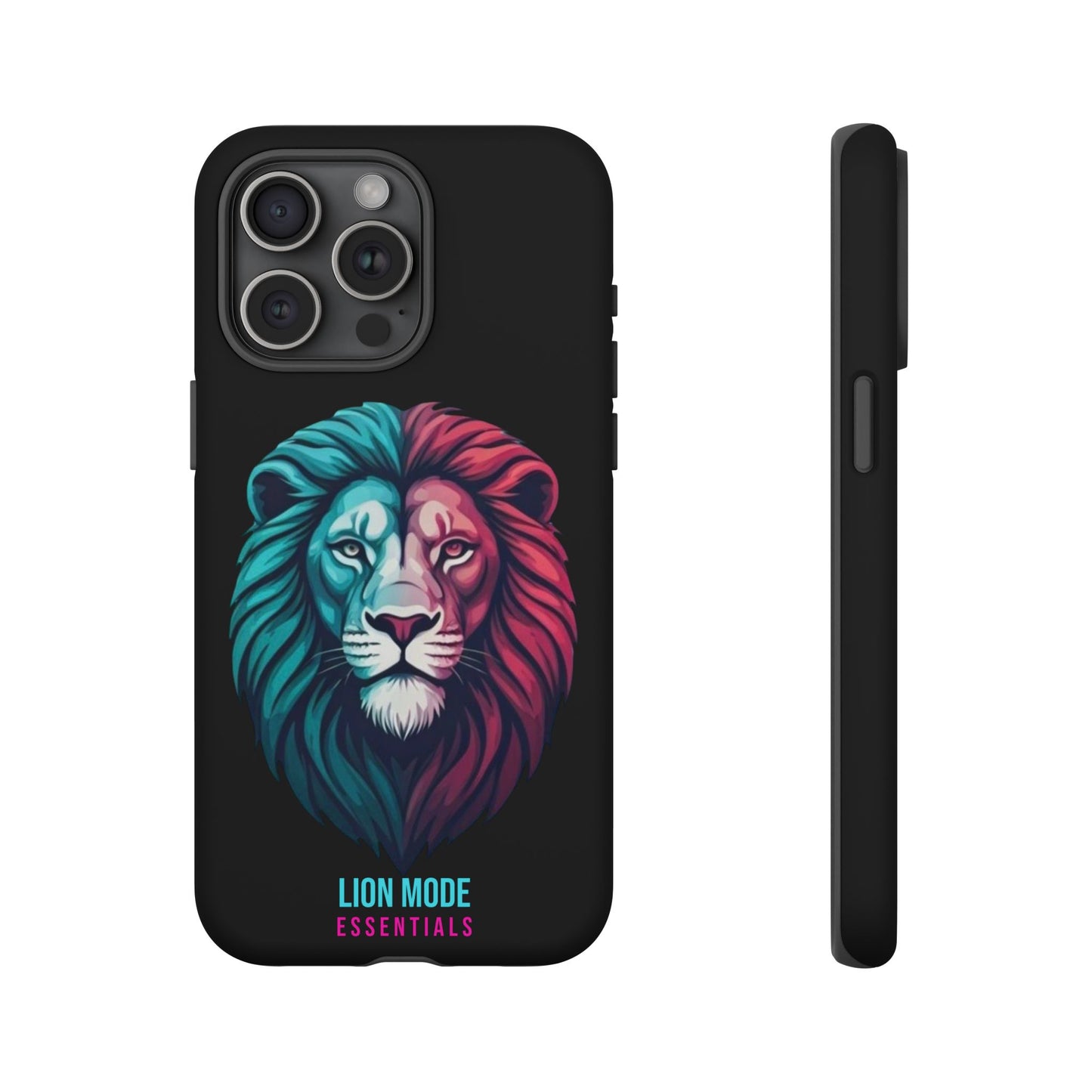 Neon Lion Tough Phone Case | Lion Mode Essentials