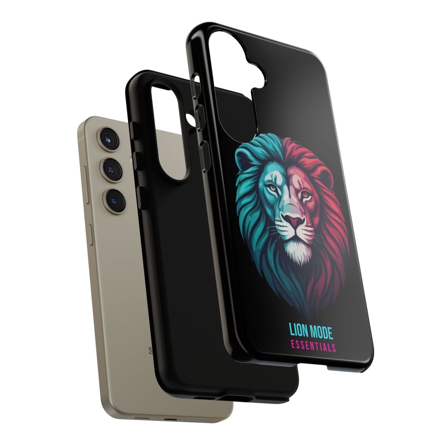 Neon Lion Tough Phone Case | Lion Mode Essentials