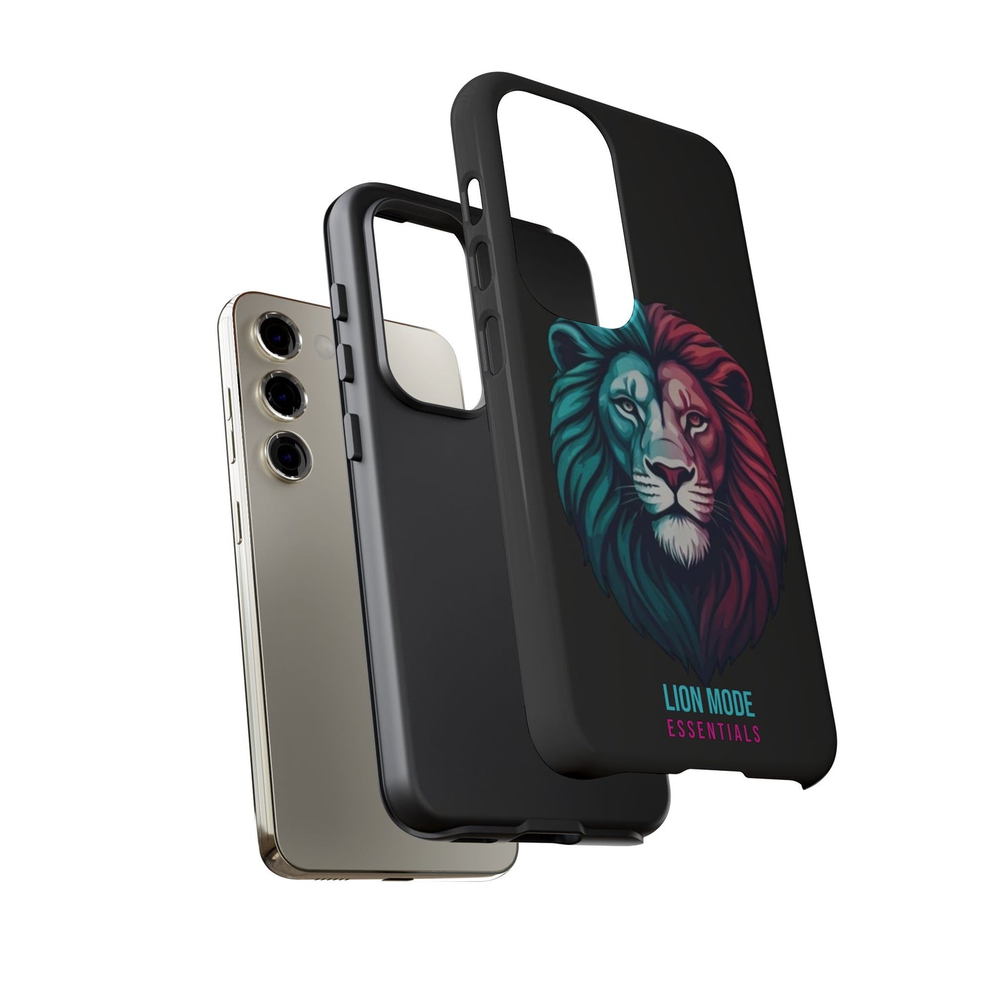 Neon Lion Tough Phone Case | Lion Mode Essentials