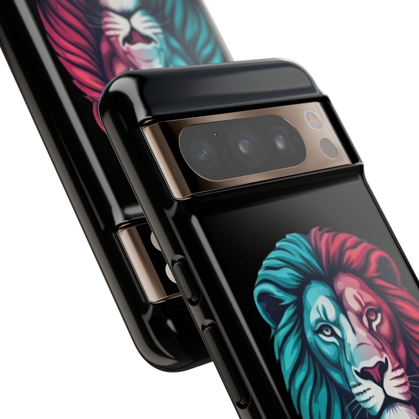 Neon Lion Tough Phone Case | Lion Mode Essentials