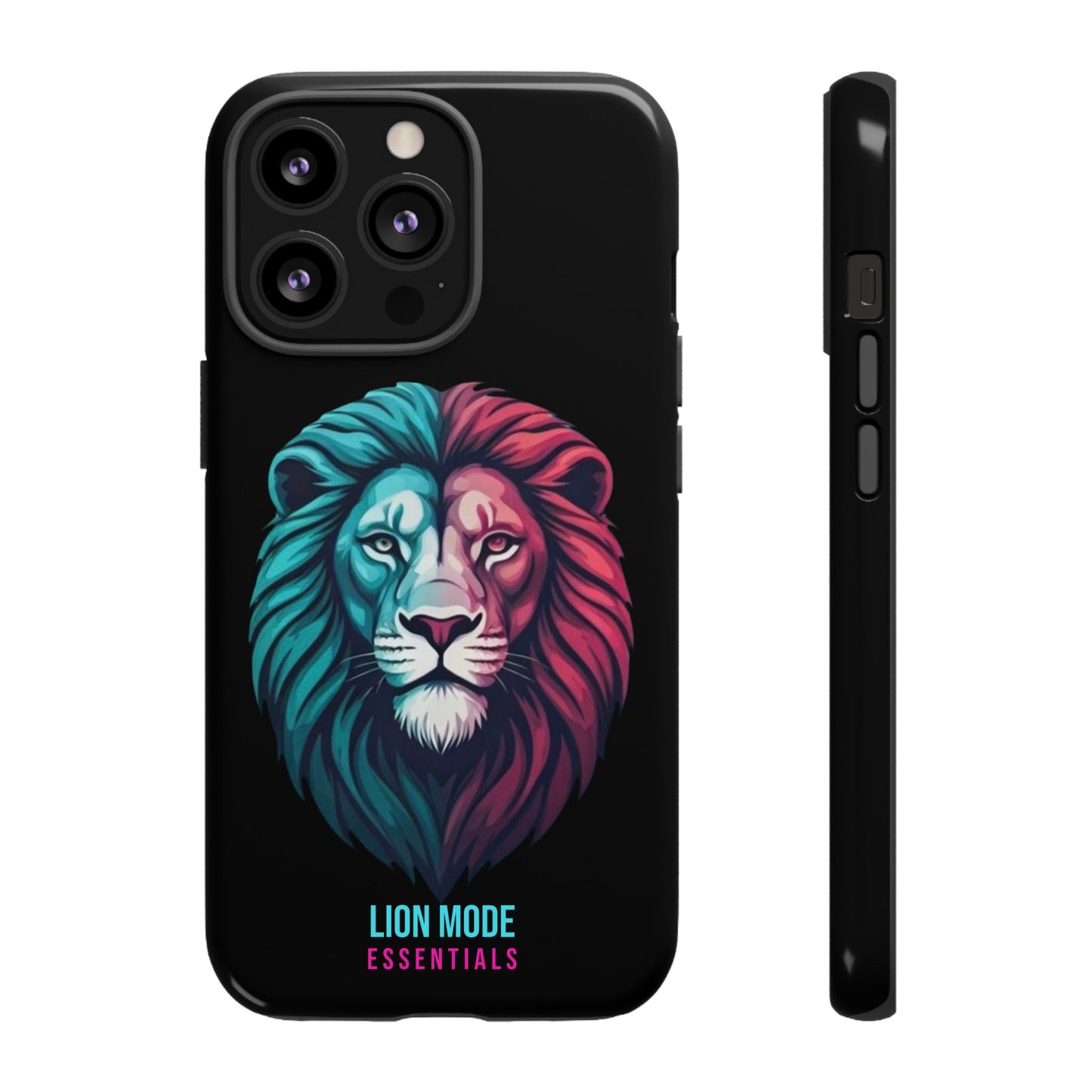 Neon Lion Tough Phone Case | Lion Mode Essentials