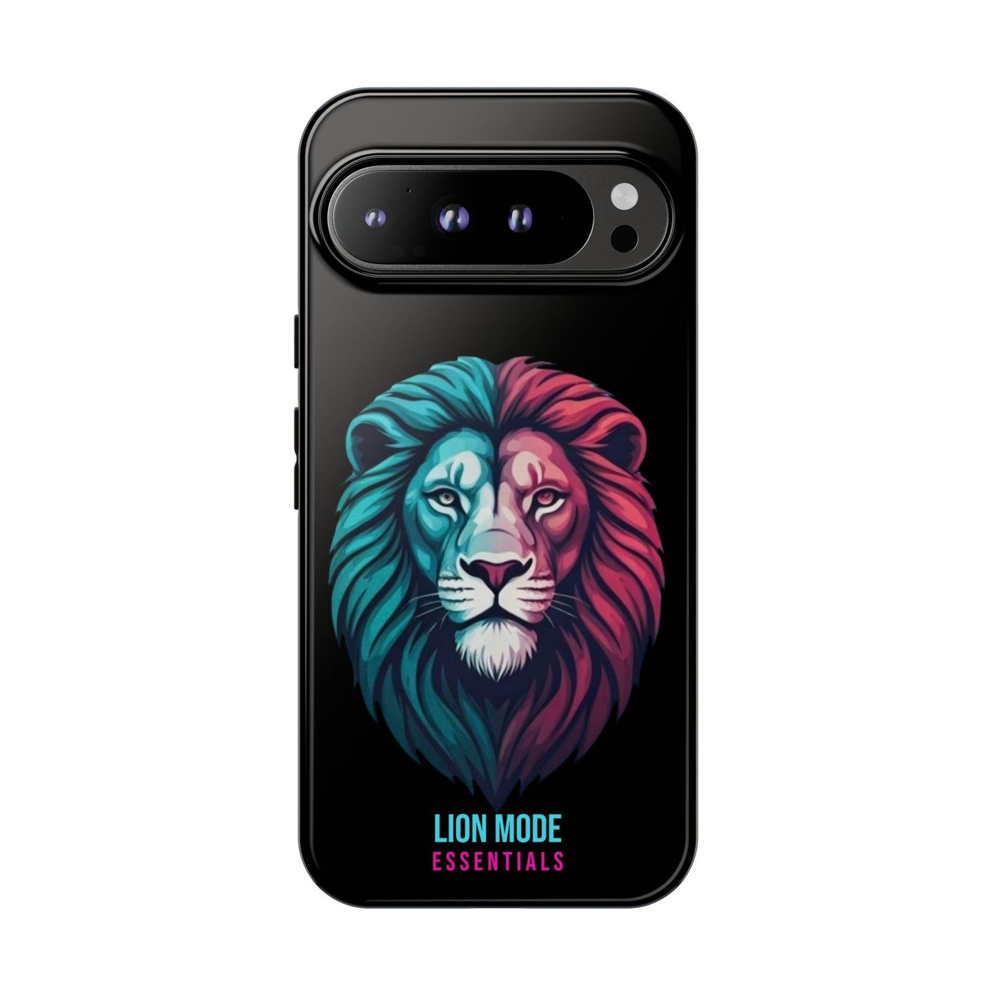 Neon Lion Tough Phone Case | Lion Mode Essentials