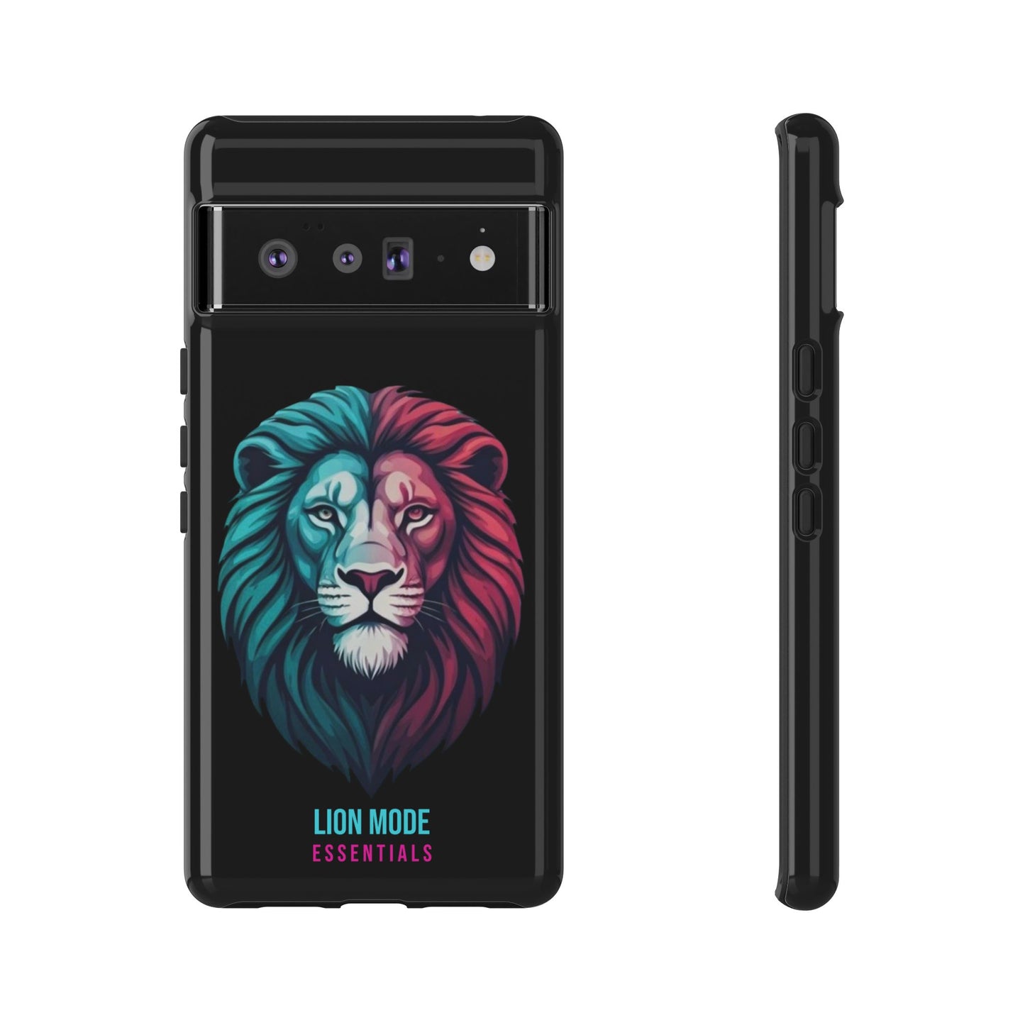 Neon Lion Tough Phone Case | Lion Mode Essentials