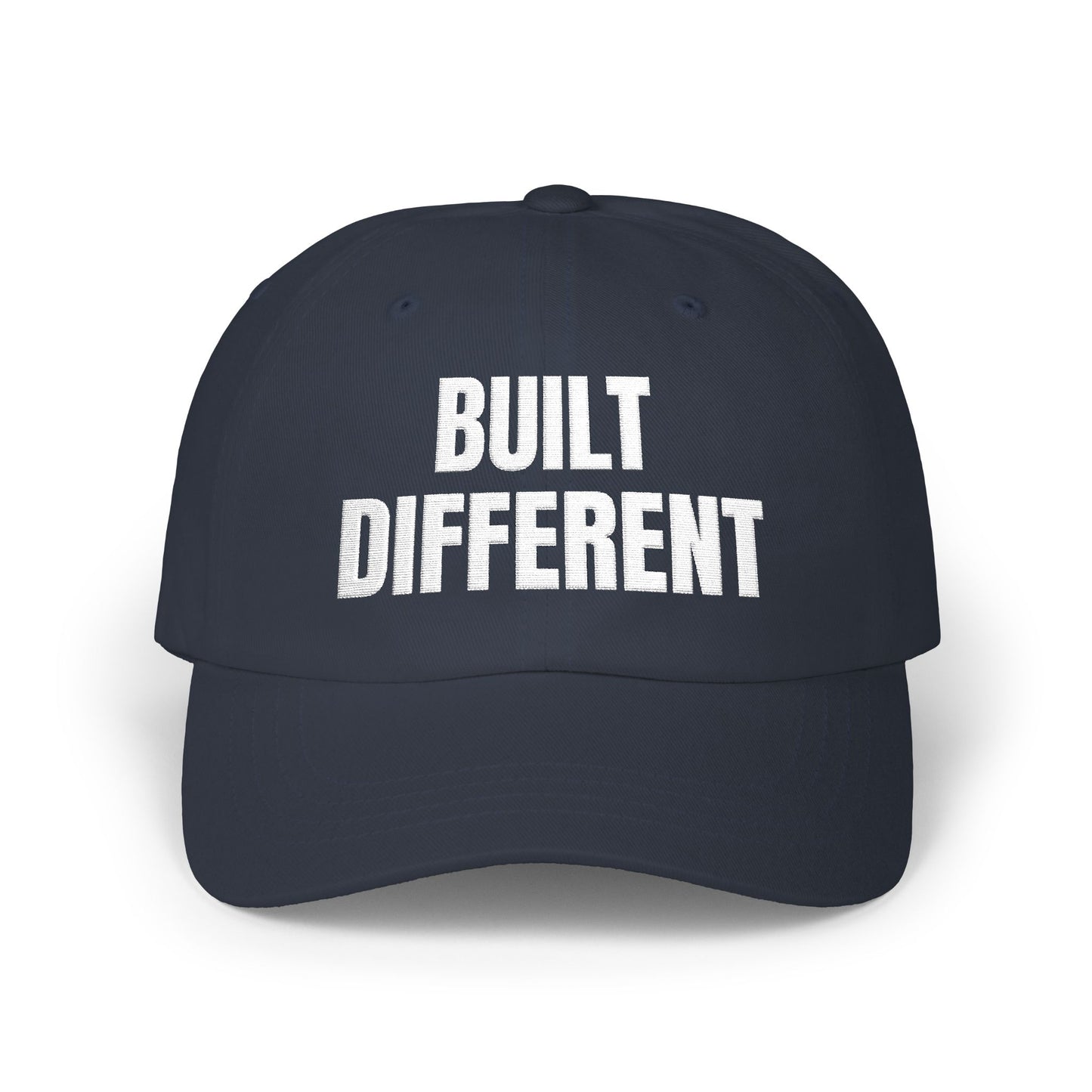 Lion Mode – Built Different Classic Dad Cap | Premium Embroidered Hat