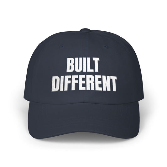 Lion Mode – Built Different Classic Dad Cap | Premium Embroidered Hat