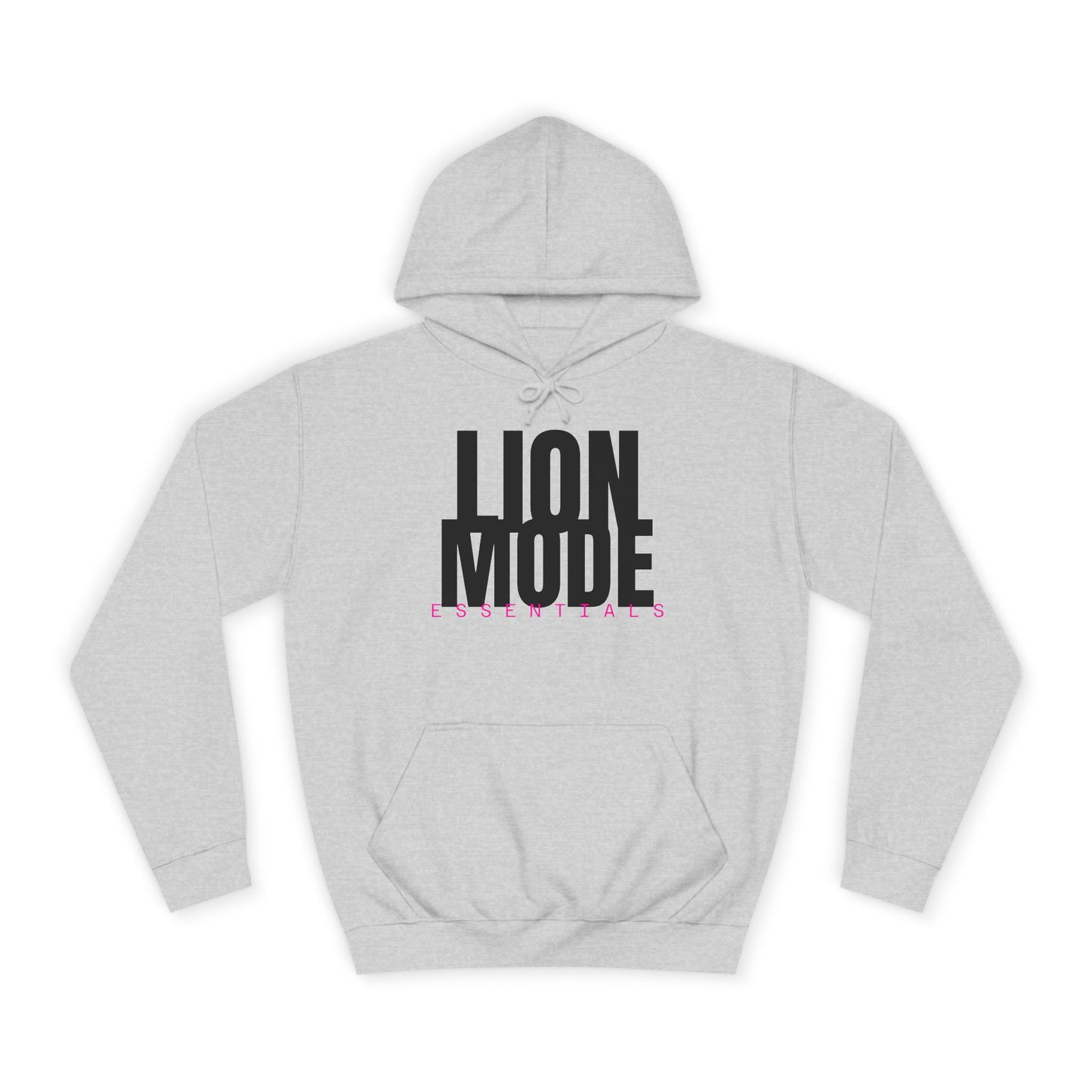 Lion Mode Essentials Unisex Pullover Hoodie | Premium Fitness & Streetwear Hoodie