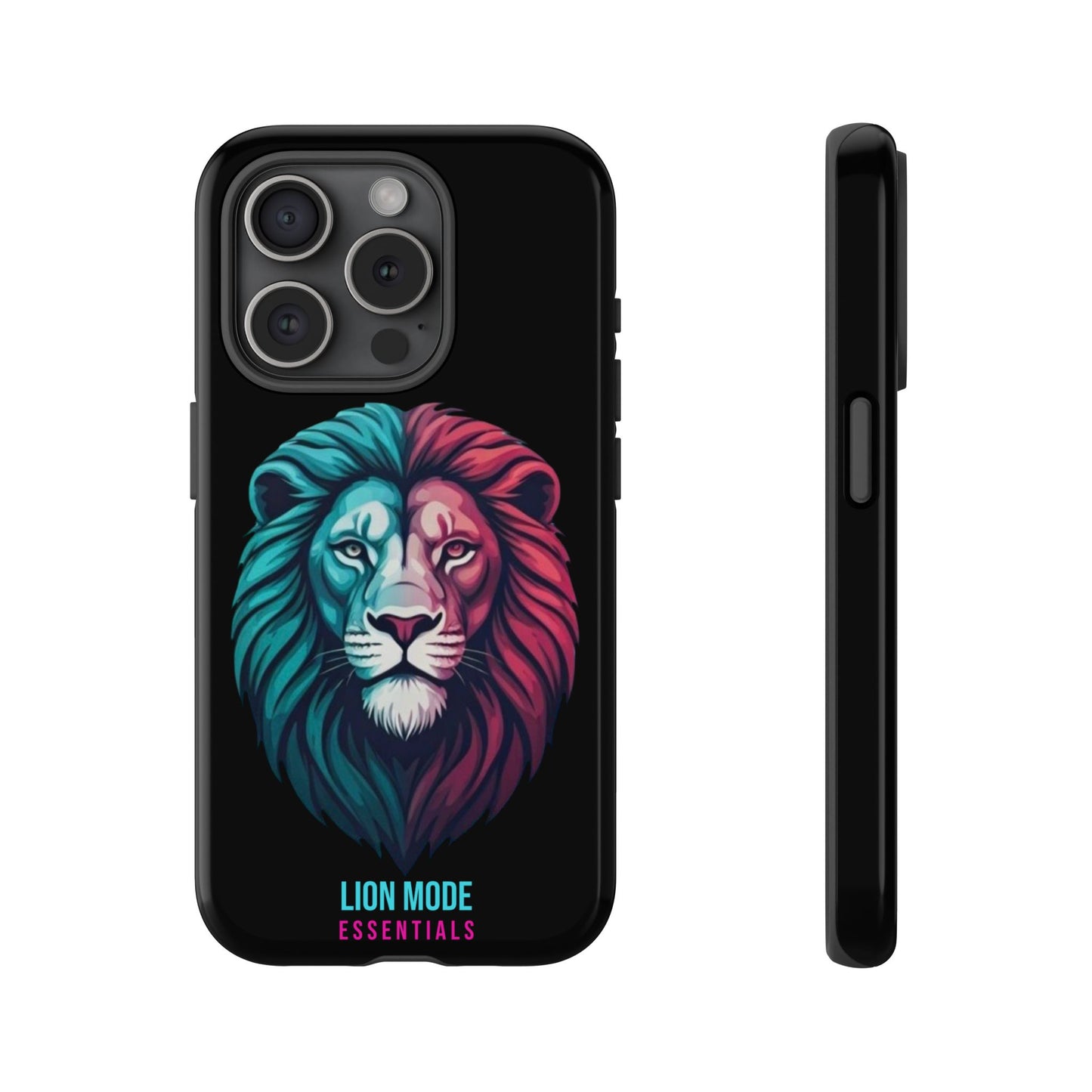 Neon Lion Tough Phone Case | Lion Mode Essentials