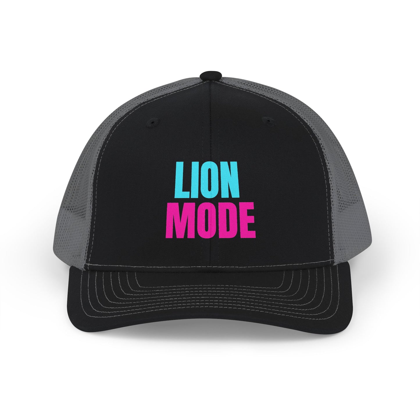Lion Mode Essentials | LION MODE Richardson 112 Trucker Cap | Premium Snapback Hat