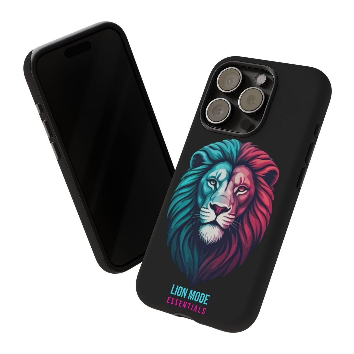 Neon Lion Tough Phone Case | Lion Mode Essentials
