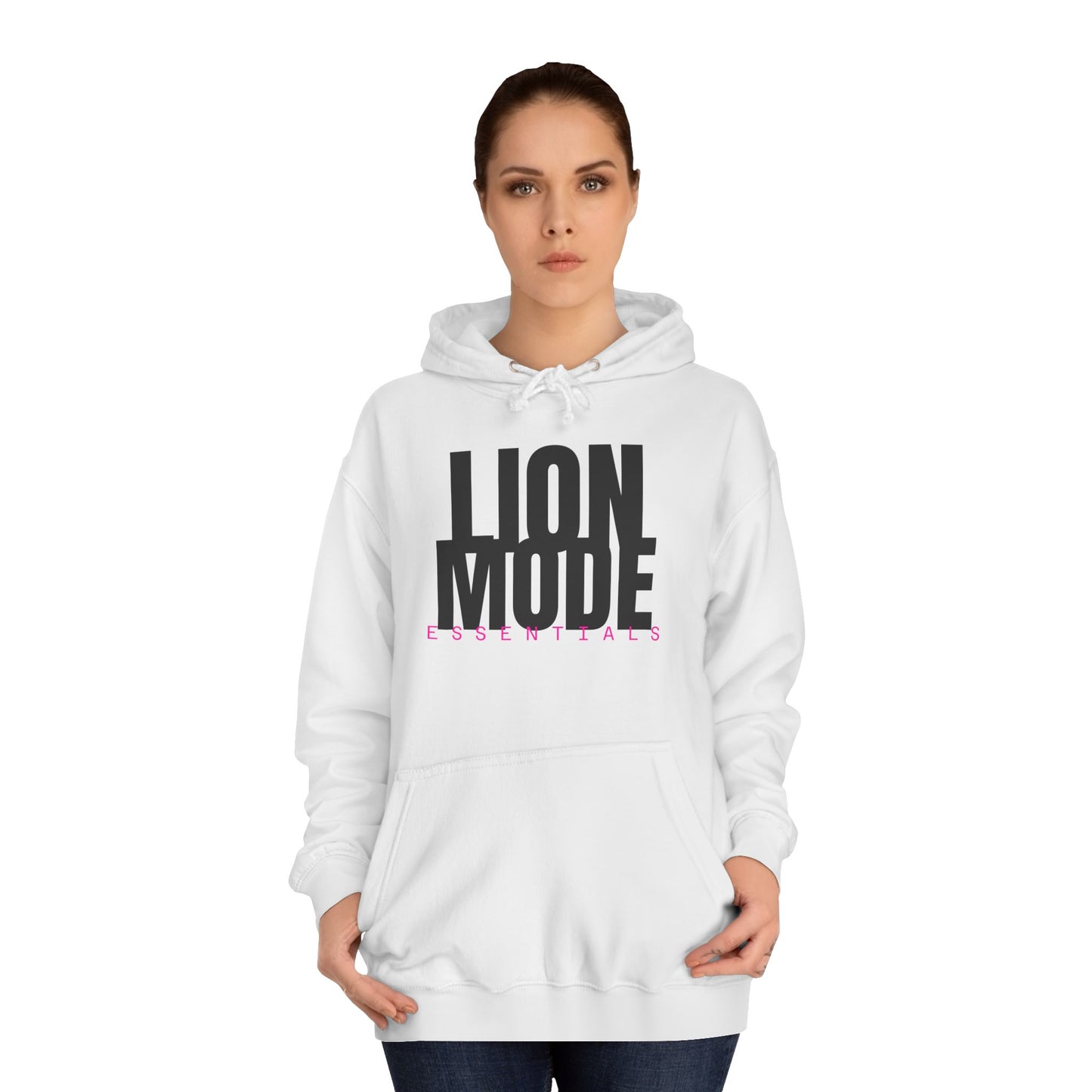Lion Mode Essentials Unisex Pullover Hoodie | Premium Fitness & Streetwear Hoodie