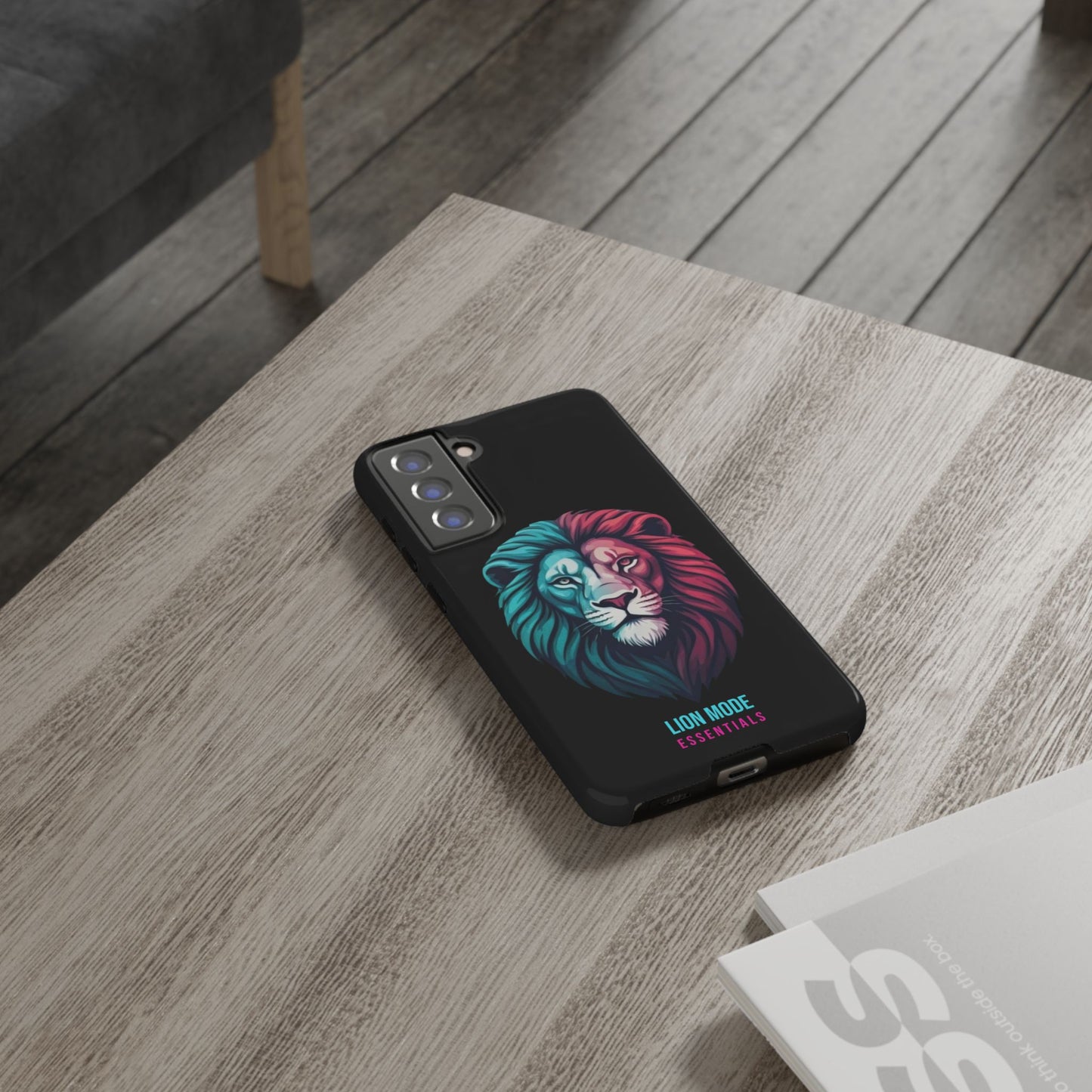 Neon Lion Tough Phone Case | Lion Mode Essentials
