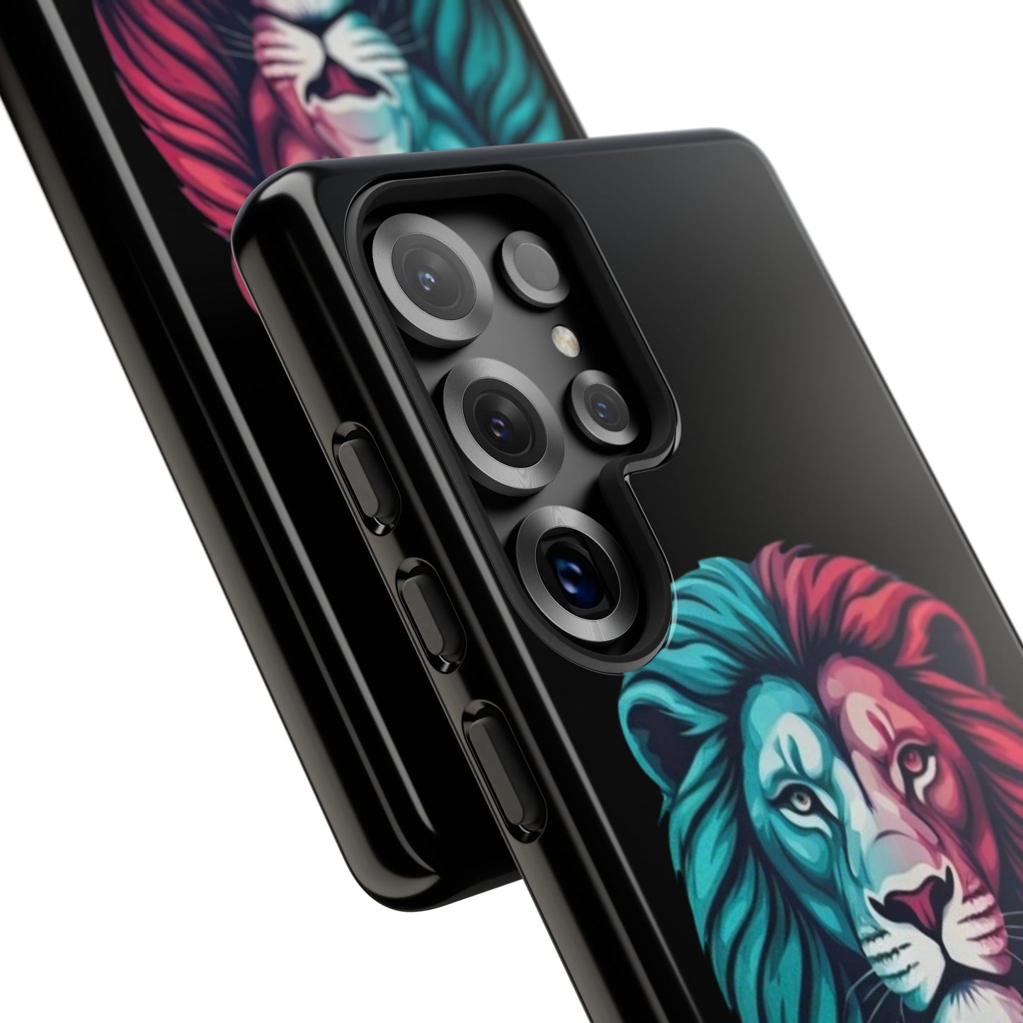 Neon Lion Tough Phone Case | Lion Mode Essentials