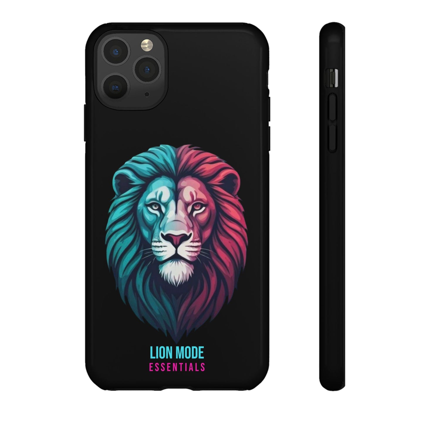 Neon Lion Tough Phone Case | Lion Mode Essentials