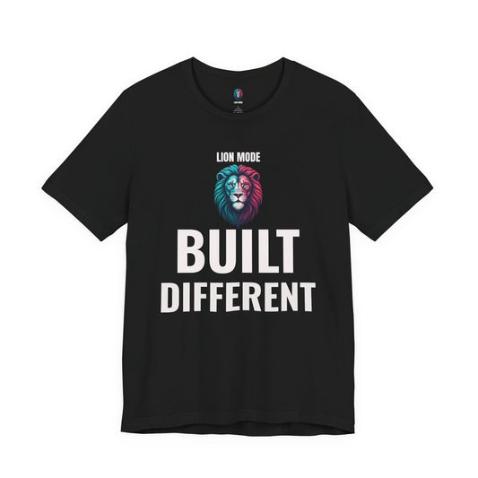 Lion Mode – Built Different Tee