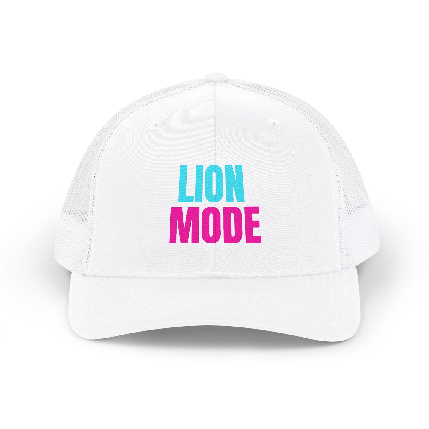 Lion Mode Essentials | LION MODE Richardson 112 Trucker Cap | Premium Snapback Hat
