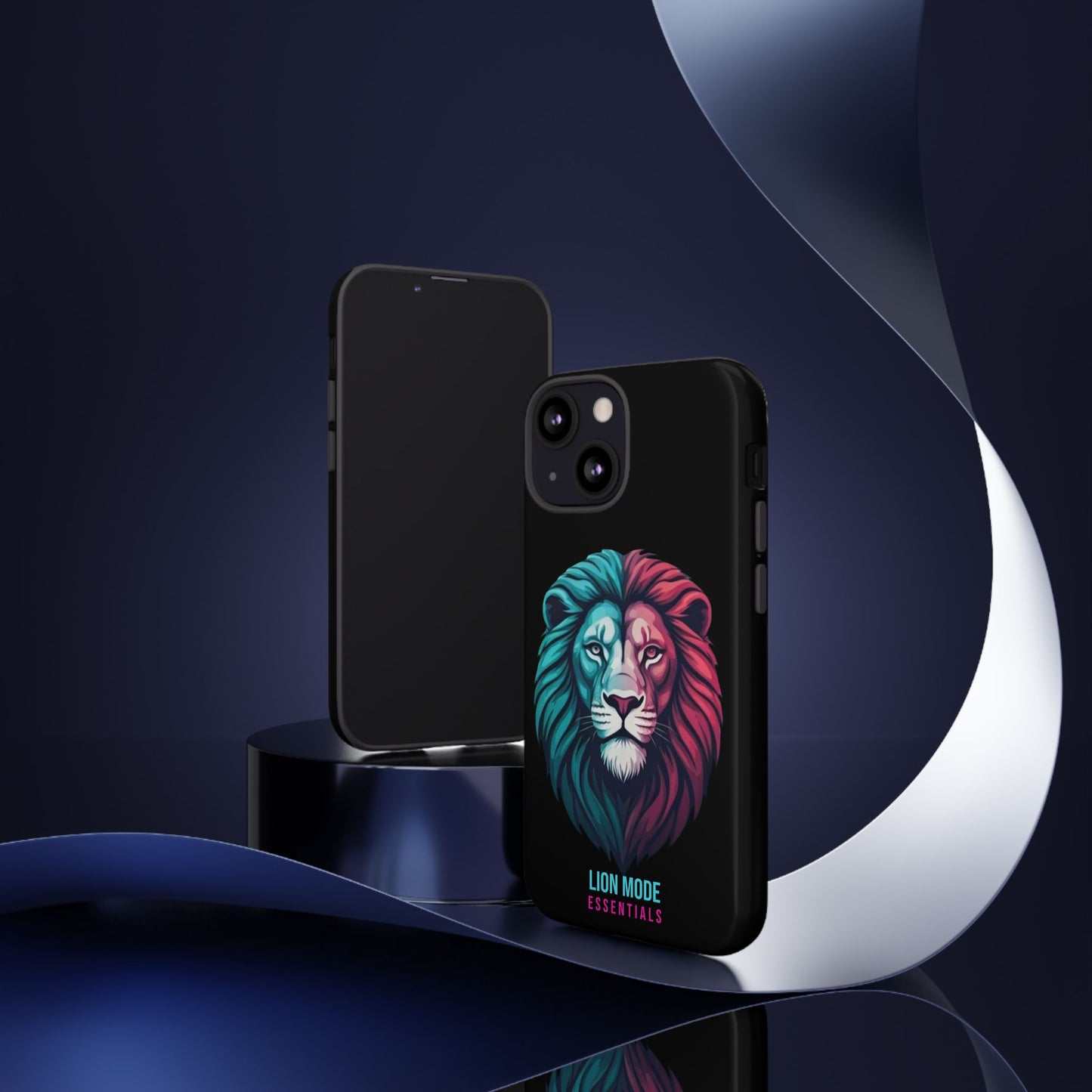 Neon Lion Tough Phone Case | Lion Mode Essentials