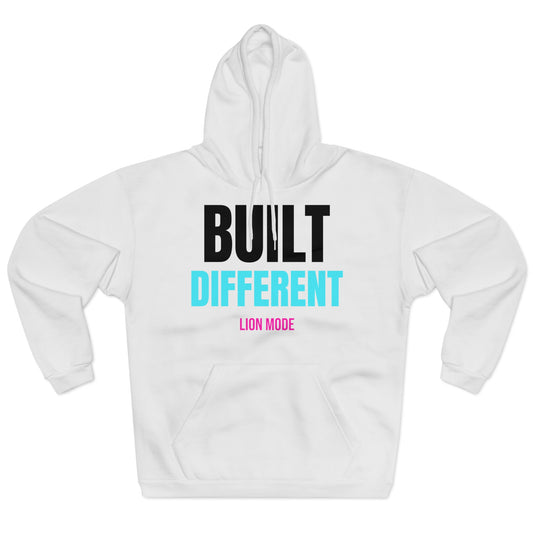 Lion Mode – Built Different Premium Unisex Hoodie | Fitness & Streetwear