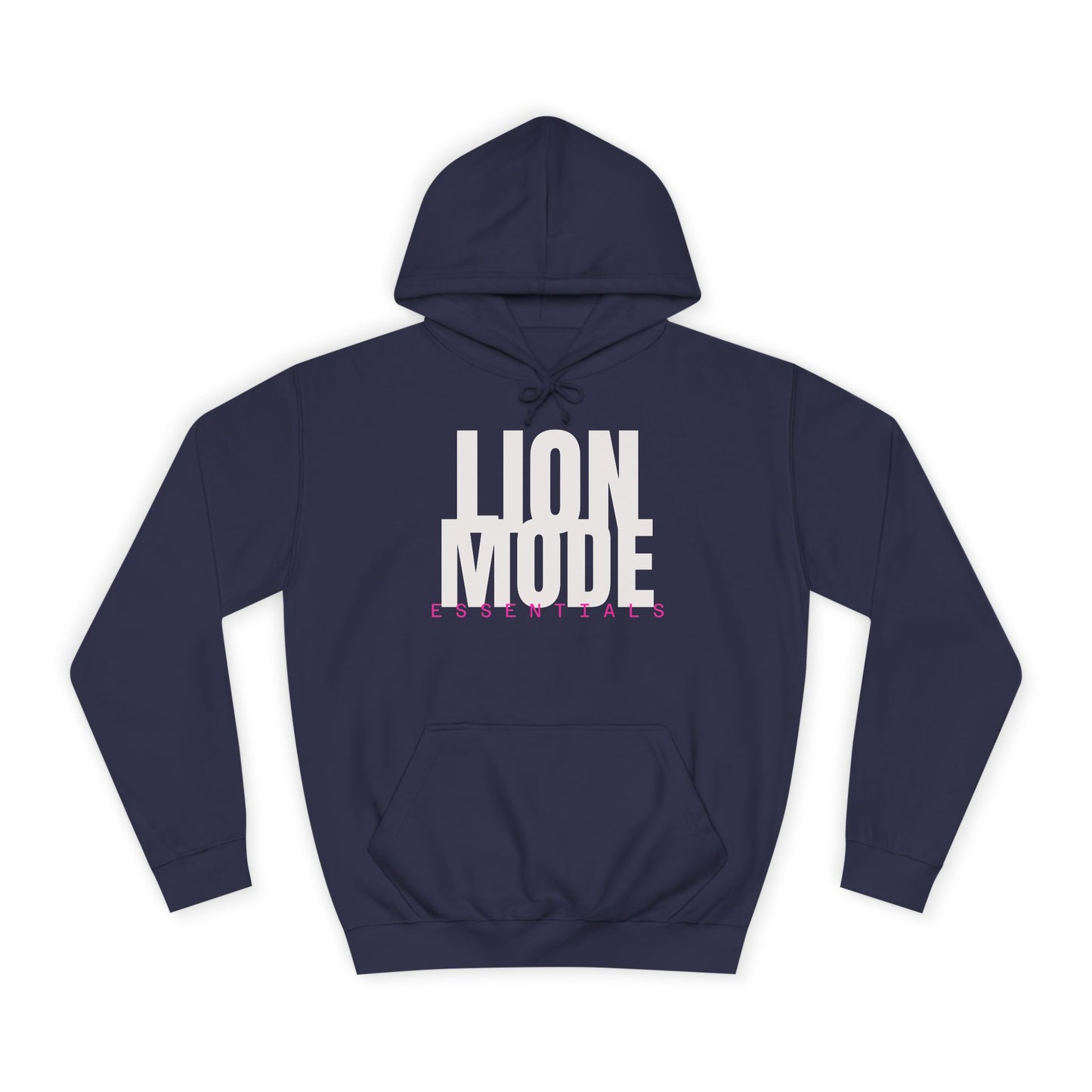 Lion Mode Essentials Unisex Pullover Hoodie | Premium Fitness & Streetwear Hoodie