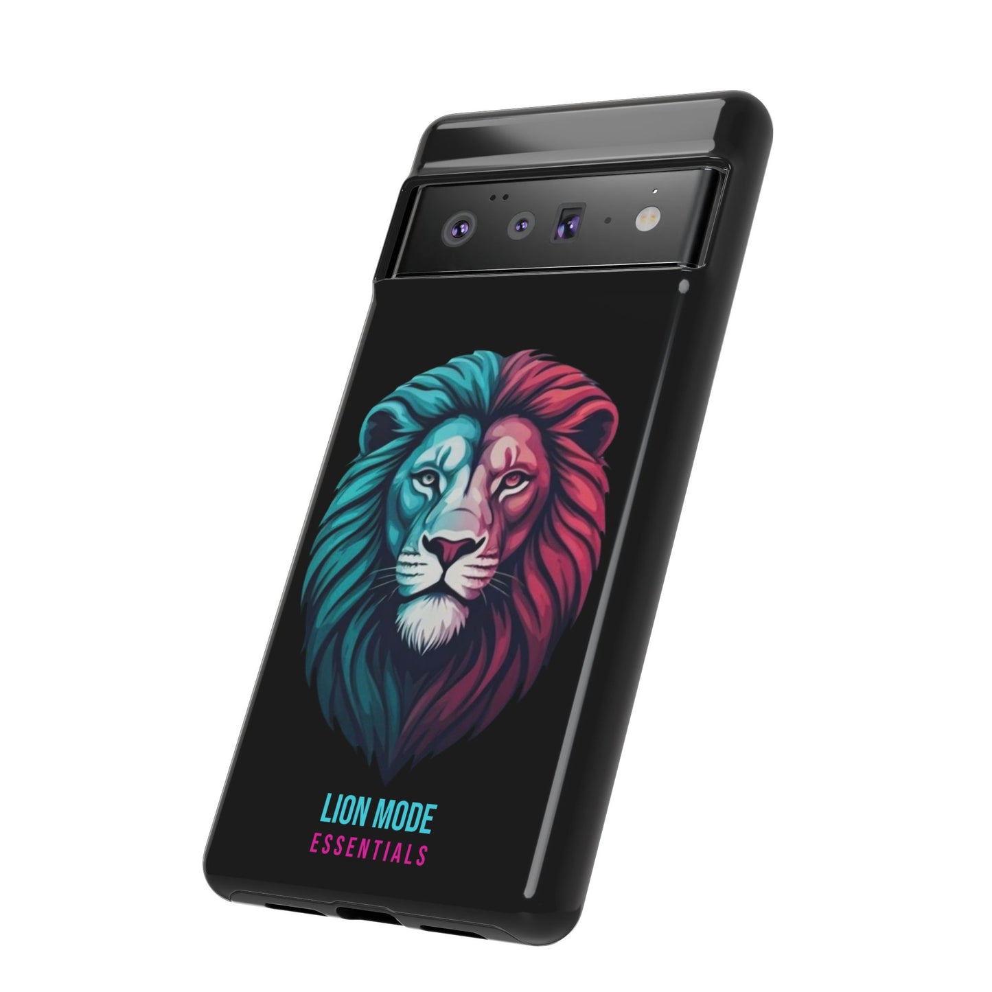 Neon Lion Tough Phone Case | Lion Mode Essentials