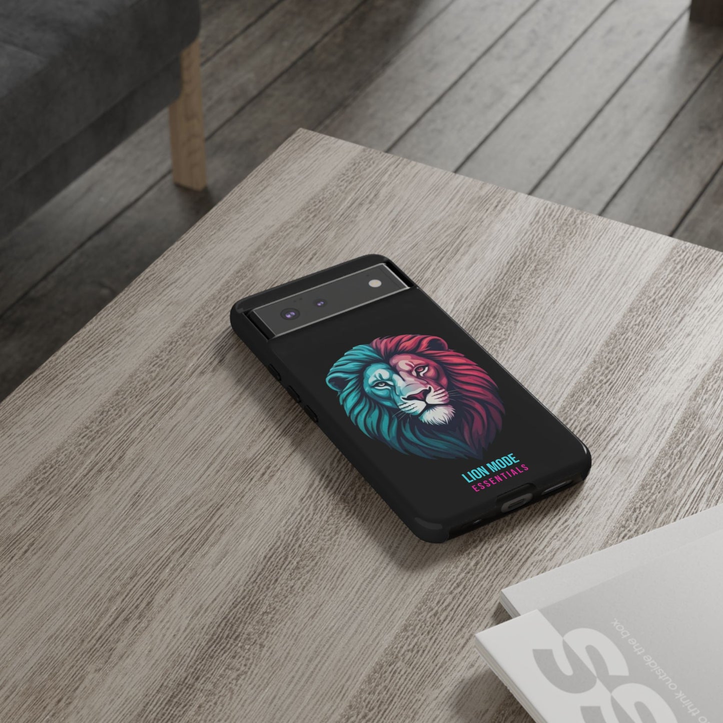 Neon Lion Tough Phone Case | Lion Mode Essentials