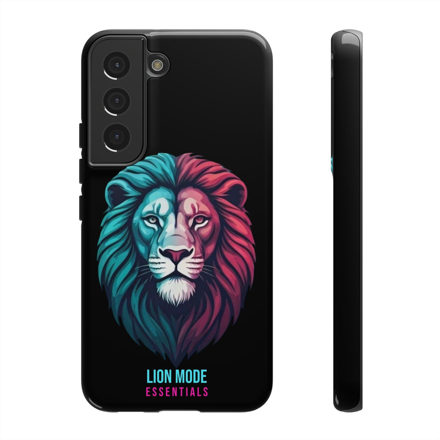 Neon Lion Tough Phone Case | Lion Mode Essentials