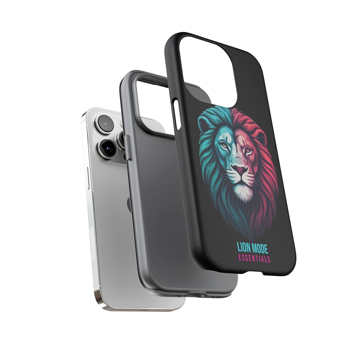Neon Lion Tough Phone Case | Lion Mode Essentials