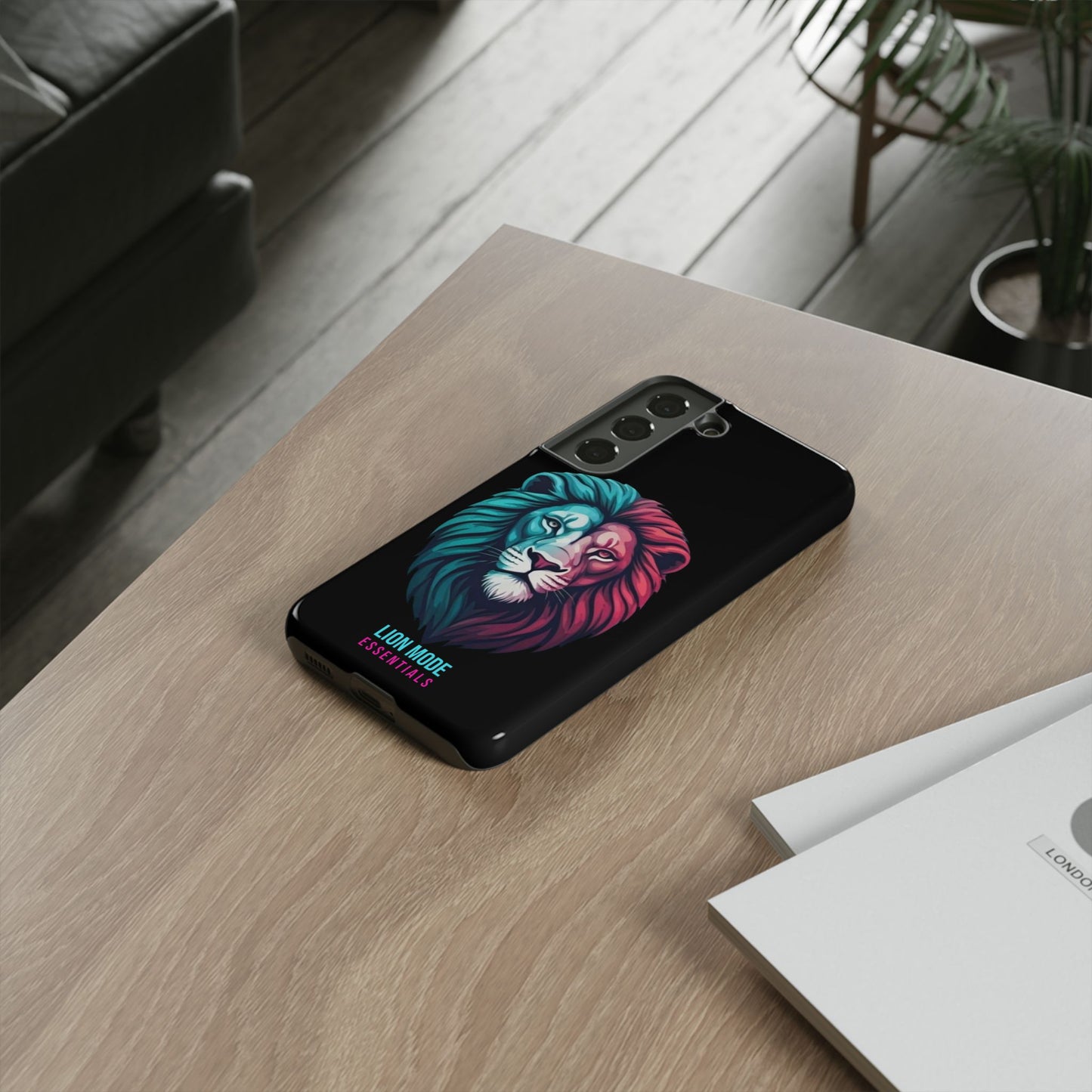 Neon Lion Tough Phone Case | Lion Mode Essentials